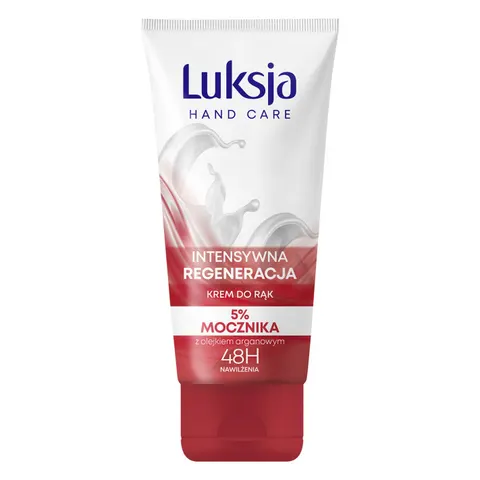 LUKSJA Krem do rąk REGENERACYJNY Z MOCZNIKIEM 5%, 50 ml