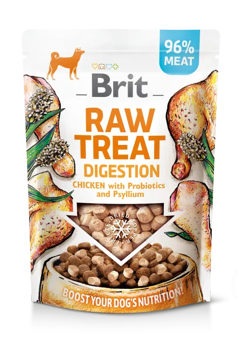 BRIT Przysmak Raw Treat Digestion Chicken dla Psa 40g