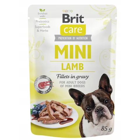 Brit Care Mini Karma mokra dla psa Jagnięcina 85 g