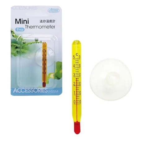 ISTA MINI THERMOMETER 6cm Termometr szklany do akwarium