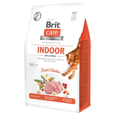 BRIT CARE CAT GRAIN-FREE INDOOR 400g sucha karma dla kota
