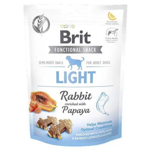 BRIT CARE DOG FUNCTIONAL SNACK LIGHT RABBIT 150g przysmak dla psa