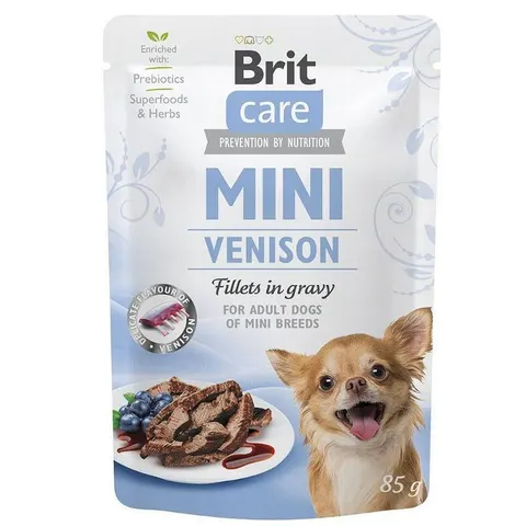 Brit Care Mini Karma mokra dla psa Dziczyzna 85 g