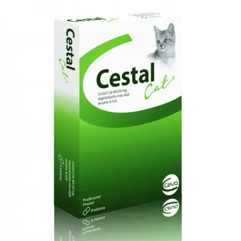 Cestal Ceva Cat Tabletki na Robaki Odrobaczanie Kota 1szt