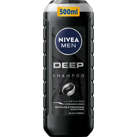 NIVEA MEN Szampon do włosów DEEP, 500 ml