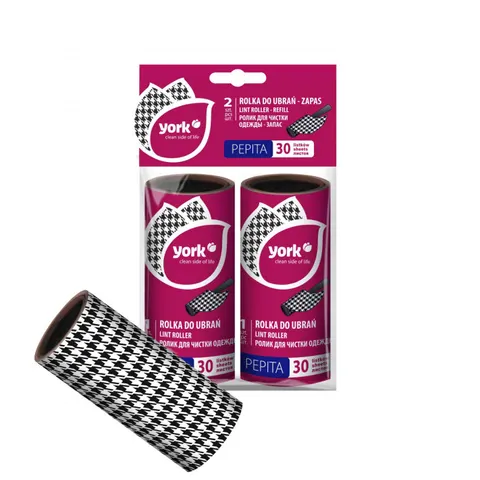 YORK Rolka czyszcząca do ubrań PEPITA ZAPAS, 2 szt