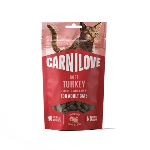 Carnilove Cat Soft Snack Turkey 50g Miękki Przysmak dla Kota Indyk