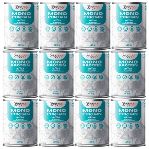 Gaczoo MONO Protein Ultra karma mokra dla psa Kangur 12x400g