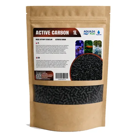 Węgiel Aktywny Filtracyjny Active Carbon 1L AQUA24 PLUS | AquaCare