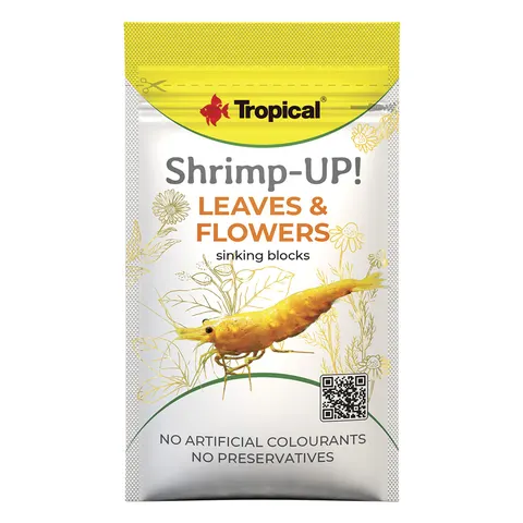 Tropical Shrimp-UP Leaves & Flowers 10g Pokarm dla Krewetek