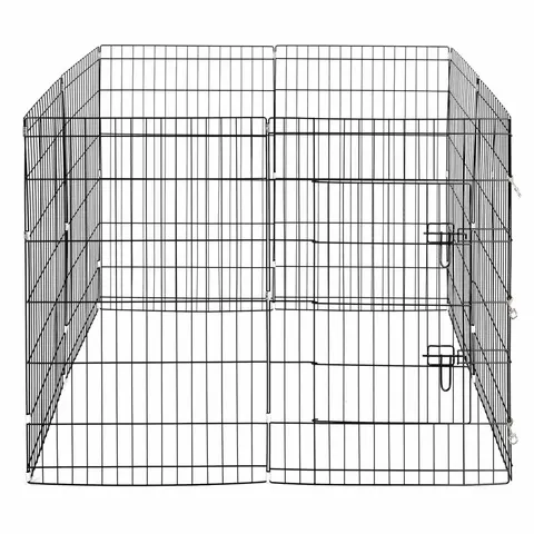 Happet Kojec Metalowy dla Psa 2x Próg L Light 91,5 × 61 cm