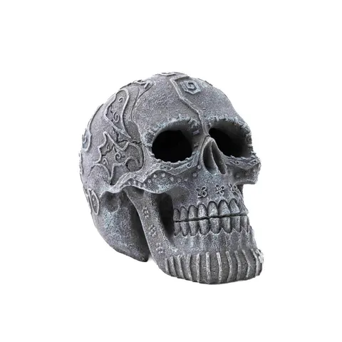 Happet Ozdoba do Terrarium Czaszka Muerte Szara 10cm