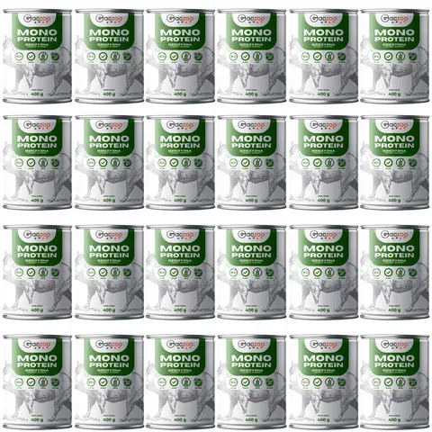 Gaczoo MONO Protein karma mokra dla psa Dzik 24x400g