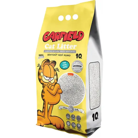 Garfield Żwirek Bentonitowy dla Kota Naturalny 10L