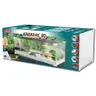 Zolux Karapas Aqua Pro 80 - akwaterrarium dla żółwia wodnego 80x35x25cm, czarne