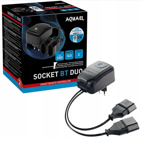 Aquael Socket BT Duo Sterownik Bluetooth do Akwarium Listwa Smart