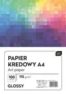PAPIER KREDOWY A4 100 ark. 115G BLYSK PAKRA4B INTERDRUK