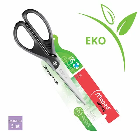NOŻYCZKI 21cm MAPED ESSENTIALS GREEN EKOLOGICZNE