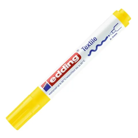 Marker do tkanin Edding żółty 3 mm 4500