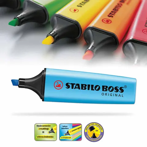 Zakreślacz Stabilo Boss Original niebieski
