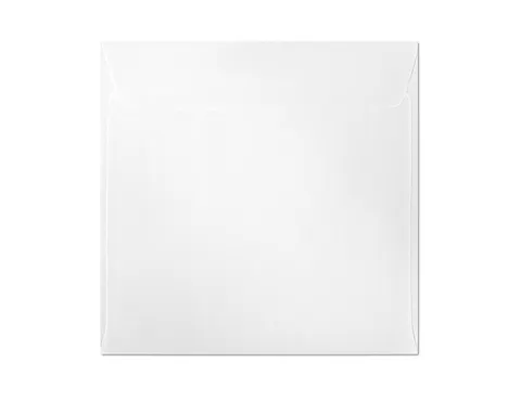 Koperta / koperty ozdobne kwadrat 158x158mm KW158 - MILLENIUM BIAŁY opk 10szt 120g/m2