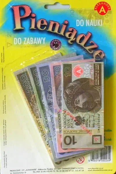Pieniądze do nauki i zabawy, Alexander