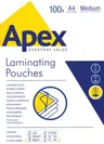 APEX Folia do laminowania błyszcząca A4 125 mikronów /100szt