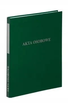 Segregator na Akta osobowe A4 2 ringi 2 cm zielony, VauPe