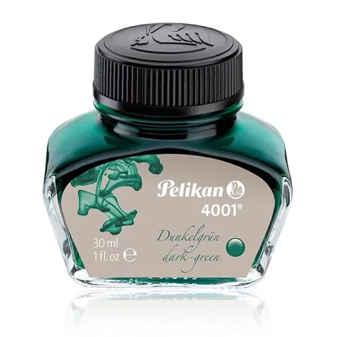 Atrament do piór Pelikan 4001 ciemno zielony 30ml