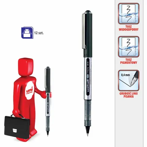 PIÓRO KULKOWE UB-150 CZARNE UNI-BALL
