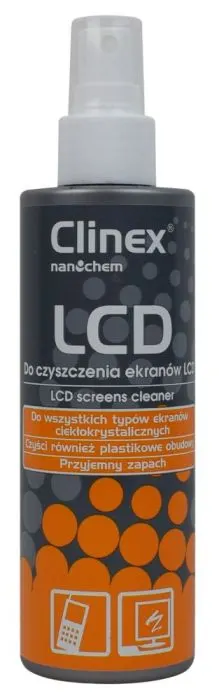 Płyn do czyszczenia ekranów LCD 200ml SPRAY CLINEX CL77687