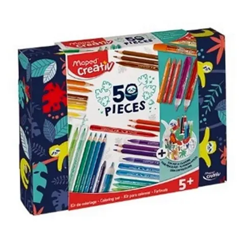 Zestaw Artystyczny Do Malowania 50 elementów Creativ Maped