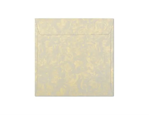 Koperta / koperty ozdobne kwadrat 158x158mm KW158 RÓŻE KREMOWY opk 10szt 120g/m2
