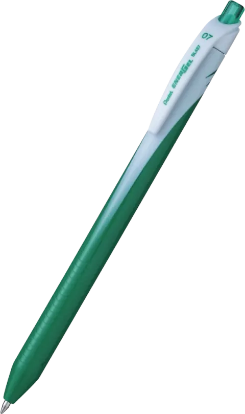Pióro kulkowe Pentel EnerGel BL437 zielone