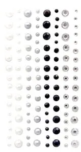 Kryształki i perły samoprzylepne 120 szt Mono Jewels, Dp Craft