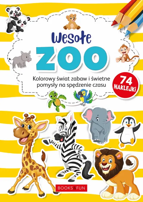 Książka Wesołe zoo. Kolorowy świat zabaw Books&Fun