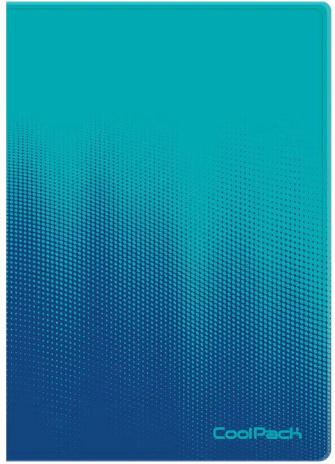 Album ofertowy Clear Book Gradient Ocean 20 koszulek, Coolpack