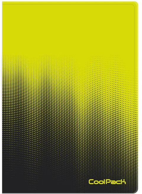 Album ofertowy Clear Book Gradient Lemon 20 koszulek, Coolpack