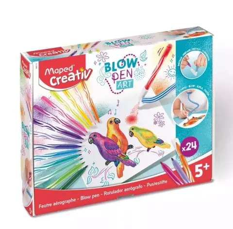Flamastry dmuchane Maped Creativ Blowpen Art 24 kolory