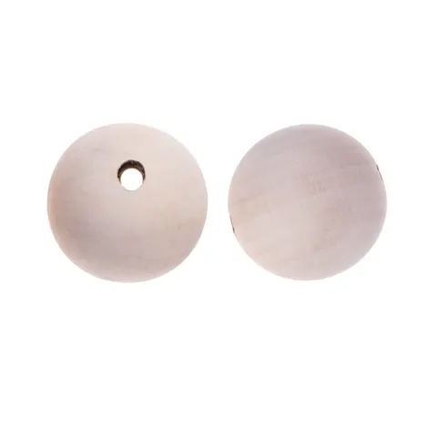 Koraliki drewniane kulki 5 cm 2 sztuki, Dp Craft