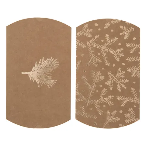Pudełko prezentowe Kraft 10x11 cm Sosna 4 sztuki Dp Craft