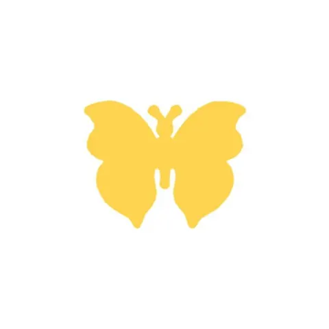Dziurkacz ozdobny 3,7 cm Motyl 4, Dp Craft