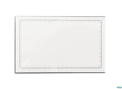 Identyfikator uniwersalny ARGO 57 x 90mm z klipsem i agrafką poziomy kol. przezroczysty z kartą opisową klips CT-123 601075