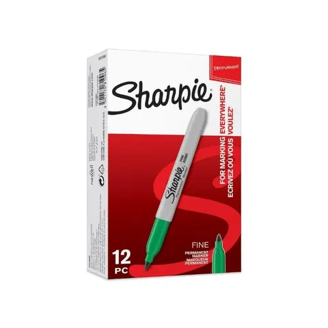 Marker permanentny Sharpie zielony Fine