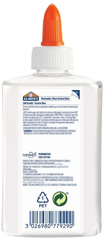 KLEJ ELMERS 2077929 PRZEZROCZYSTY PŁYNNY 147ML