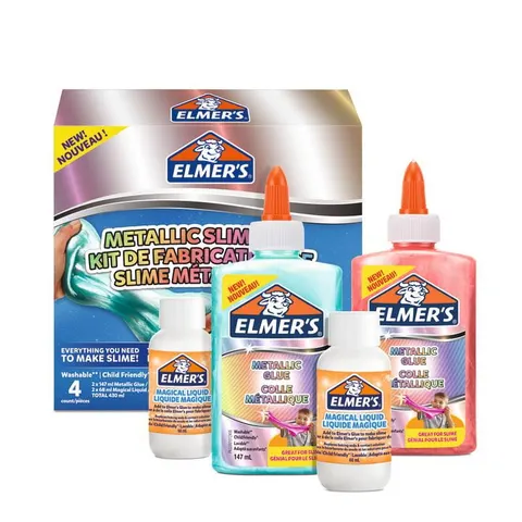 Elmer's Elmers Metallic Slime Kit Nowość