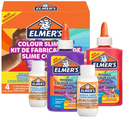 Zrób to sam Gluty Slime starter kleje nieprzezroczyste, Elmers