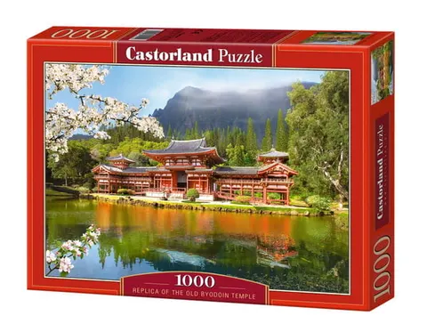 Puzzle 1000 elementów Replika starej świątyni Byodoin, Castorland