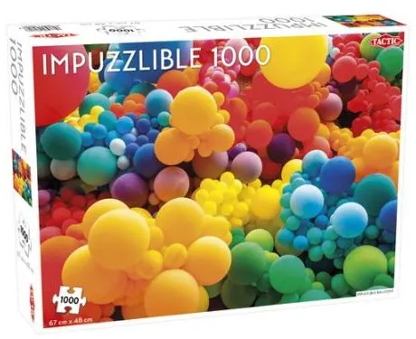 Puzzle 1000 elementów Kolorowe Balony, Tactic