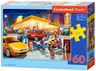 Puzzle 60 elementów Stacja benzynowa, Castorland